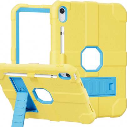 适用于 iPad 第十代 2022 款（10.9 英寸）（A16）和第十一代 2025 款（11 英寸）（A16）的 1 件装原装保护套，坚固耐用，内置支架，适用于 iPad 10/11 代 10.9/11 英寸平板电脑。