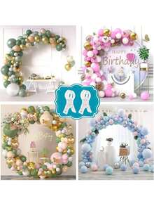 10pcs/5pcs/1pc Large Balloon Arch Clips - Heavy Duty 3.5 Inch Clear Plastic Spring Clips With Ergonomic Handles And Sturdy Bases, Suitable For Balloon Arch Kits, Birthday Decorations, Crafts, Woodworking, Photography Studios, Craft Supplies - Multicolor - View 7