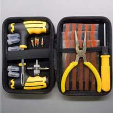 Professional Tyre Repair Kit With Pliers Valve Core Tools Storage Bag For Car Motorcycle Bike Emergency Puncture Fix - Tire Repair Kit - View 8