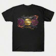 arirang comeback-Shirtblusas para mujer playeras de mujer vestidos casuales para mujer y2k playeras deportivas para mujer verano camisetas ropa de mujer Fashion Daily - Negro - Ver 1