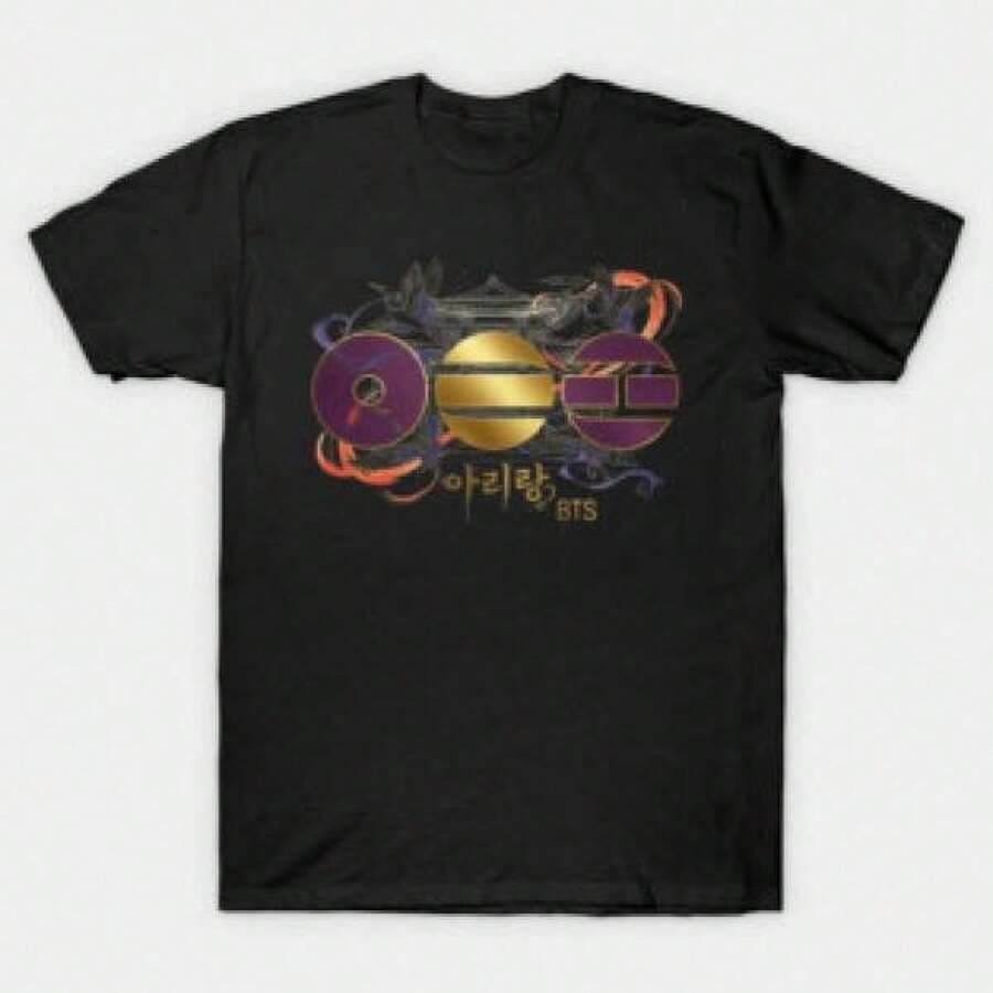 arirang comeback-Shirtblusas para mujer playeras de mujer vestidos casuales para mujer y2k playeras deportivas para mujer verano camisetas ropa de mujer Fashion Daily - Negro - Ver 1