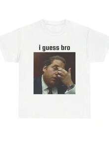 Nueva camiseta Y2K 2026I Bro Meme T-Shirt _ Jonah Hill Facepalm Shirt _ Funny Reaction Meme Tee _ Viral Internet Humo,Camisetas infantiles, artículos para el Día de San Valentín, conjuntos para padres e hijos, camisetas con temática del Día de San Valentín, camisetas estampadas para hombres y mujeres, camisas, camisetas con emojis populares. - Blanco - Ver 7