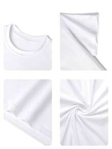 Short-Sleeved T-Shirt With Round Neck And Fun Print For Pre-Teen Girls, Summer Top - Grey - View 8