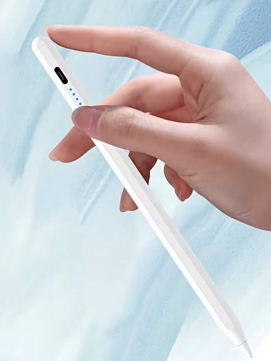 Bút cảm ứng sạc nhanh gấp 2 lần, tương thích với iPad thế hệ 11 và 10, hỗ trợ nghiêng và chống chạm lòng bàn tay, tương thích với iPad Pro 12.9/11/M4, Air5/M2, Mini 6, thế hệ 6-11 (2018-2025), dung lượng pin 90mAh.