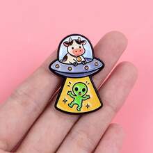 Enamel Lapel Pin Brooch Badge For Backpack Bag Cool Decoration Friend Gift - Multicolor - View 7