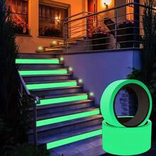 Glow-In-The-Dark Luminous Tape, Self-Luminous Glow Adhesive Tape, Anti-Slip Decorative Tape Suitable For Stairs, Stage, Warning Markers - Green - View 7