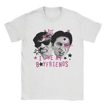 Camisetas de algodón con calefacción para hombre, con estampado de Rivalry I Love My Boyfriend Shane Hollander e Ilya Rozanov, tallas grandes. - Blanco - Ver 2