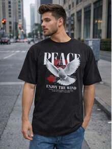 Men's Oversized T-Shirt

Give Your Style A Modern Twist With Our Oversized T-Shirt, Perfect For Any Occasion. - Black - View 1
