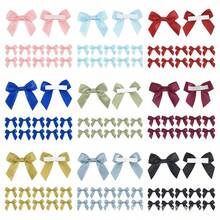 1/10pcs Light Green Satin Ribbon, Self-Adhesive Satin Ribbon For Gift Wrapping, Mini Bows, Cake Decoration Double-Sided Tape, Snacks, Wedding Favors, Valentine's Day Gifts - A - View 8