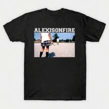 ALEXISONFIRE BAND T-Shirtblusas para mujer playeras de mujer vestidos casuales para mujer y2k playeras deportivas para mujer verano camisetas ropa de mujer Fashion Perfect For Dailyblusas para mujer playeras de mujer vestidos casuales para mujer y2k playeras deportivas para mujer verano camisetas ropa de mujer Fashion Perfect For Daily - Negro - Ver 1