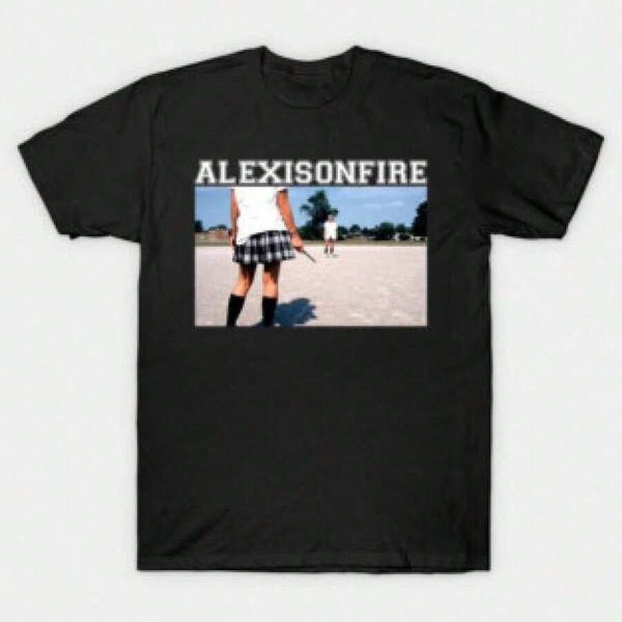 ALEXISONFIRE BAND T-Shirtblusas para mujer playeras de mujer vestidos casuales para mujer y2k playeras deportivas para mujer verano camisetas ropa de mujer Fashion Perfect For Dailyblusas para mujer playeras de mujer vestidos casuales para mujer y2k playeras deportivas para mujer verano camisetas ropa de mujer Fashion Perfect For Daily - Negro - Ver 1