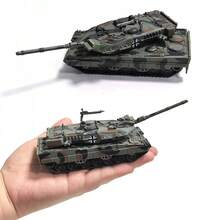 Bloques de construcción serie militar modelo juguetes creativos multiusos M1A2 leopardo 2A7  tanque de batalla principal para niño regalo de Navidad - Tanque Challenger - Ver 3