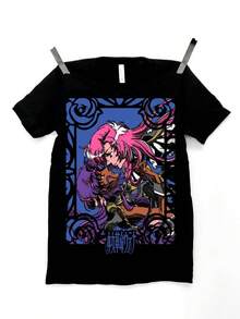 Revolution Girl Utena Anthy Himemiya Nanami Chu-Chu Coche Rosa camisas de mujer sudaderas para mujer sueter blusa casual mujer verano vestidos de graduación - Negro - Ver 6