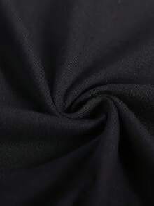 Camiseta de mujer para primavera y verano - Negro - Ver 5