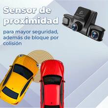 4-Channel 360° 1080P HDR Car Camera Dash Cam Front Rear Sides And Interior - A - View 5