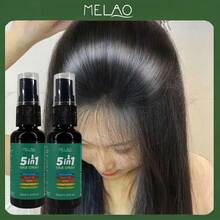 2瓶装 MELAO 5合1多功能护发喷雾 30毫升，蕴含烟酰胺、维生素B5、生物素和生姜提取物，清爽头皮，强韧发丝，令秀发柔顺亮泽，适合所有发质。 - 2個 - 查看 7