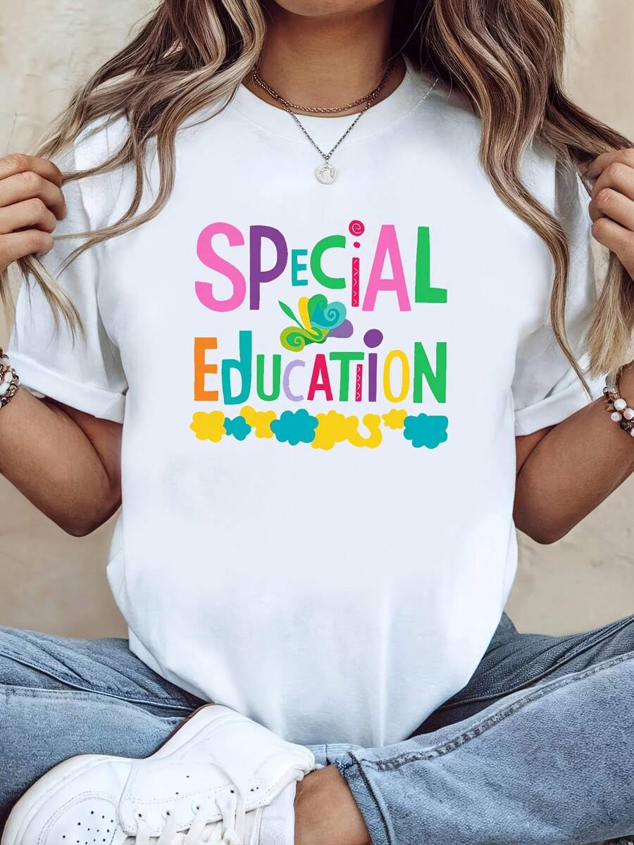 Camiseta de algodón% modelo 2026, tela de alta calidad y peso pesado, diseño de nicho moderno para el verano, camiseta básica sencilla y versátil para el día a día, efecto adelgazante, transpirable y cómoda, adecuada para todos, versátil con cuello redondo y manga corta. - Blanco - Ver 1