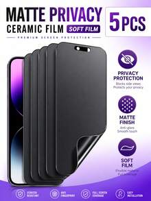 5pcs Matte Privacy