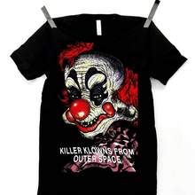 El Payaso Asesino del Espacio Exterior camisas de mujer sudaderas para mujer sueter blusa casual mujer verano vestidos de graduación - Negro - Ver 6
