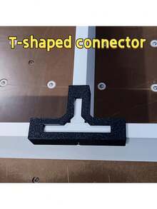 T-Shape Wood Corner Brace, Thickened 90 Degree Right Angle Fastener, Sturdy Furniture Reinforcement Accessory, Easy Installation Anti-Loosening, Suitable For Woodworking DIY/Cabinet/Shelf Assembly, Durable, Essential For Home Improvement - A - View 7