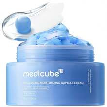 Medicube Hyaluronic Acid Capsule Cream 55g | 120H Long-Lasting Hydration, Barrier Care & Calming Daily Facial Moisturizer For All Skin Types | With Hyaluronic Acid, Panthenol & Ceramides | Korean Skincare - 玻尿酸膠囊霜 - 查看 2