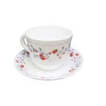 LecasaHome White Glass Dinnerware Set With 16 Pieces By Pentas - 白色 - 查看 3