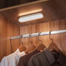 VOLACI 3入組智慧LED感應夜燈，USB充電電池，無線磁吸安裝，適用於櫥櫃、走廊與臥室，無線照明方案 | 時尚LED燈 | 磁吸安裝燈 - 3PCS - 查看 5