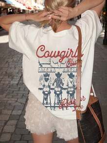 Ropa Casual de Verano para Mujer, Manga Corta, 2026VeranoTopsParaMujeres, LibresEnvío,AManga cortaBlancoCamisetaConARedondoCuelloParaPrimaveraYVerano,Con características destacadasInglésCartas,DiseñadoParaMujeres,PerfectoParaInformalYVersátilModaAdecuadoParaTodos los díasWearStPattysDíaConjunto, PascuaConjunto de ropaMujeres, VeranoConjuntos de ropa, VacacionesConjuntos de ropaMujeres, VeranoConjuntos de ropaParaMujeres, PrimaveraConjuntos de ropaParaMujeres, VeranoTops, StPattysDíaConjunto, PascuaConjunto de ropaMujeres - Blanco - Ver 3