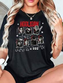 Women T-Shirts - Black - View 6