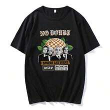 Camiseta personalizadaunisexodealgodónpuroNoDudaESFERALASVEGAS,camisetasconestampadográficodebandaderocacamisetademangacortaparahombreropadecalleunisexocamisetaparahombreropademujer,pantalonesdehombretrajesdebañoparahombreropadehombrecamisetasdehombrevestidoscasualesparamujer. Camiseta Vintage de Estilo Urbano Unisex de Algodón Holgado de Manga Corta con Cuello Redondo - Negro - Ver 6