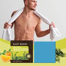 Jabón de Baño Natural con Aroma Cítrico Oceánico, Exfoliante Suave y Refrescante para Uso en la Ducha - 1 - Ver 7