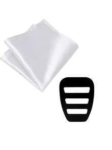 1 Set Men's Suit Pocket Square Holder Clips, Business Suit Handkerchief And Handkerchief Fixing Clips - Multicolor - View 21