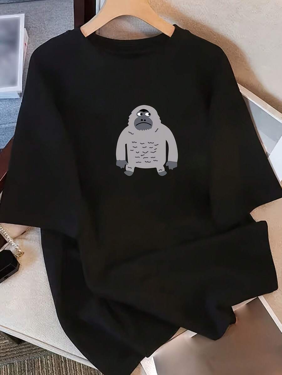 Women T-Shirts - Black - View 1