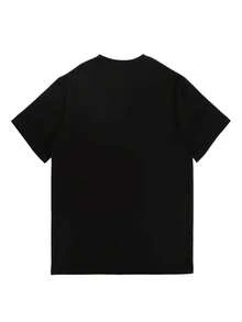 Camiseta de 180g para el Día de San Valentín, Divertida y Romántica – El regalo perfecto para amigos y seres queridos, de corte cómodo y holgado, adecuada para diversas ocasiones, ligera y casual. - Negro - Ver 3