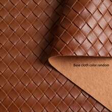1 Roll High-Quality 3D Woven Pattern Faux Leather Fabric (12*53 Inches) - Fashionable And Innovative Crafting Fun, Suitable For Making Leather Earrings, Bows And Handbags, Belts Design, DIY Craft Material - Durable, Versatile And Easy To Sew - 30*138CM - View 16