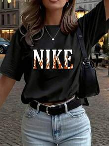 Women T-Shirts - Black - View 6