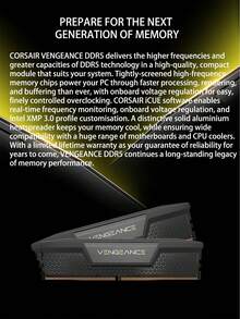 American Corsair DDR5 Desktop Memory Bar 16G 32G 6000 Ruler - View 3
