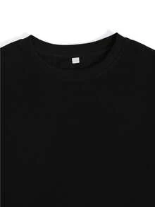 Women's Casual Short Sleeve Crew Neck Printed T-Shirt From Cozy Comfy Lounge, Loose Fit, Spring/Summer Casual Top, Machine Washable, Breathable Clothing. | I Want Casual Clothes. | Comfortable And Well-Fitting Loungewear, Soft And Relaxed. - 白色 - 查看 8