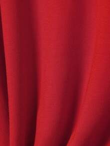 Camiseta Vintage Casual de Manga Corta con Cuello Redondo para Mujer con Diseño Floral, Perfecta para Primavera y Verano. - Rojo - Ver 6