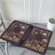1件復古花卉印花平板保護殼－多角度支架保護套附筆槽，相容第10代10.9吋智慧保護殼、Air 13(M3)、11(A16)、Tab S10+/S9/A9，美感設計 - 彩色 - 查看 5