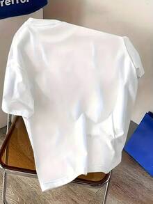 Camiseta para hombre con estampado espiritual 'Árbol de la Vida Yggdrasil', ropa de calle casual, manga corta, cuello redondo - Blanco - Ver 2