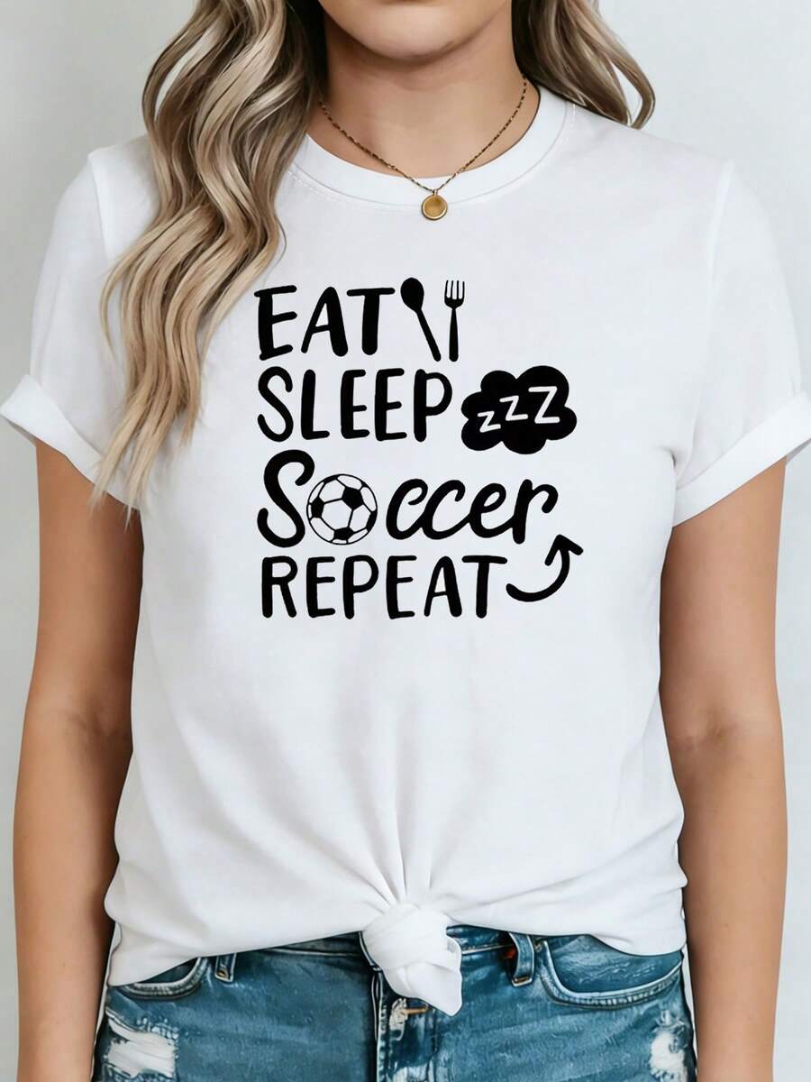 Camiseta de algodón% modelo 2026, tela de alta calidad y peso pesado, diseño de nicho moderno para el verano, camiseta básica sencilla y versátil para el día a día, efecto adelgazante, transpirable y cómoda, adecuada para todos, versátil con cuello redondo y manga corta. - Blanco - Ver 1