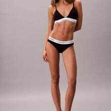 Calvin Klein Icon Cotton Modal Bikini QF8520  Thongs For Women Underwear - Black - View 3