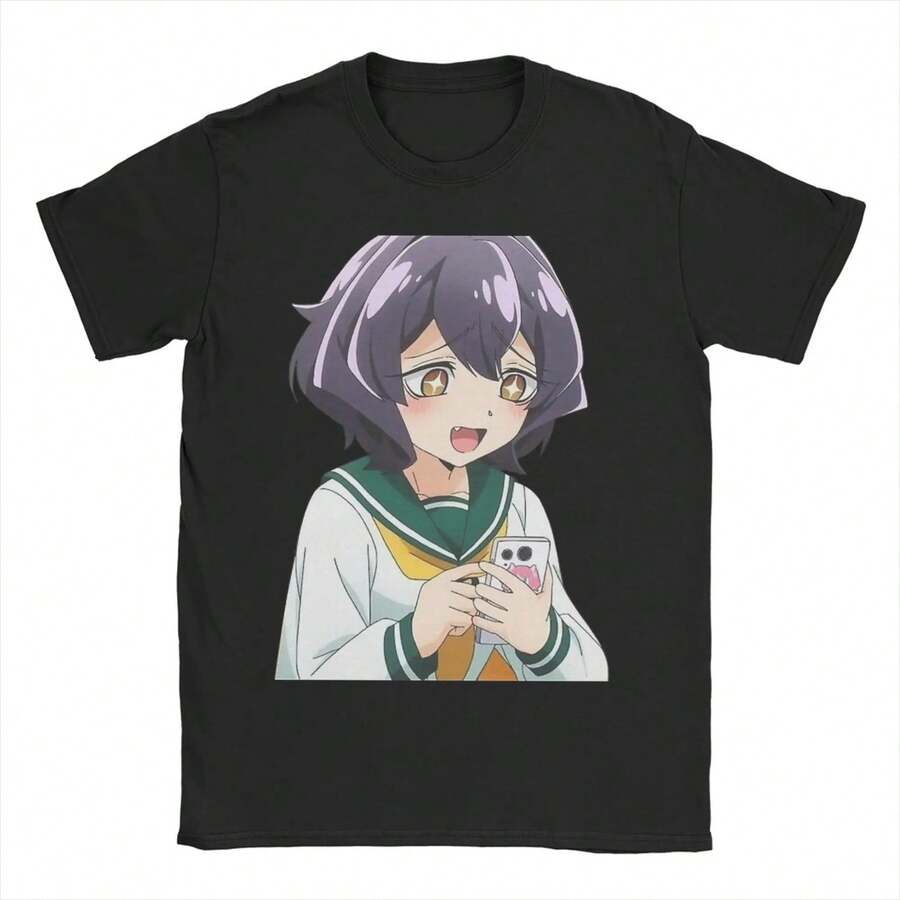 Camiseta unisex de algodón grueso de 220 g, suave y transpirable con excelente elasticidad, agradable para la piel y cómoda para usar todo el día. Diseño clásico y casual fácil de combinar, ideal para salidas diarias, ropa urbana, deportes, citas y reuniones informales durante todo el año. - Negro - Ver 1