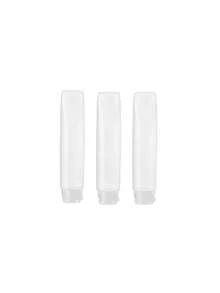 1/3/5件組 50ml 翻蓋擠壓瓶套裝，便攜旅行盥洗用品容器，防漏乳液分裝收納瓶，TSA隨身登機認可小巧設計，適用旅行露營健身日常，送給旅行者的禮物 - 彩色 - 查看 8