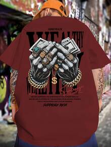 Camisetas de hombre para primavera y verano - Negro - Ver 7