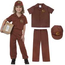 Stage Dance Wear - Brown Postman - View 3