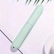 1/4支装旅行牙刷盒，便携式牙刷收纳盒，塑料牙刷保护套，适用于旅行、露营、居家、学校、商务场合 - 多色 - View 14