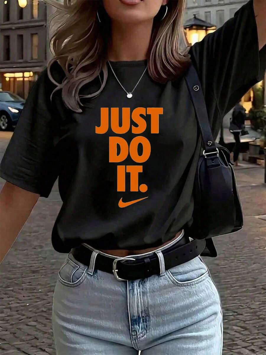 Women T-Shirts - 黑色 - 查看 1