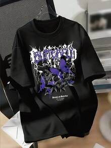 Camiseta de mujer para primavera y verano - Negro - Ver 4
